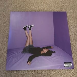 Olivia Rodrigo purple vinyl GUTS not listened to no scratches poster included